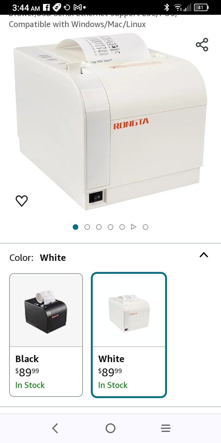 Mini Receipt Printer