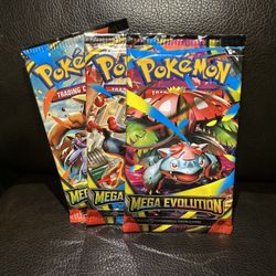 Pokémon Mega Evolution Single Packs
