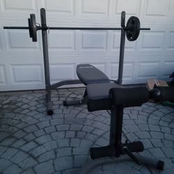 Rack bar n weights