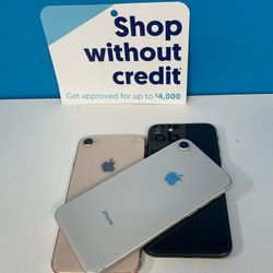 Apple IPhone 8 Unlocked - PAYMENTS AVAILABLE ONLY $15 DOWN/20% OFF ON WINDOW LAPTOPS 