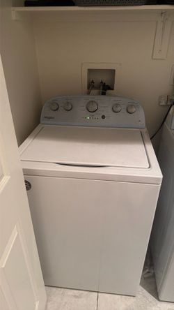 Washer and Dryer