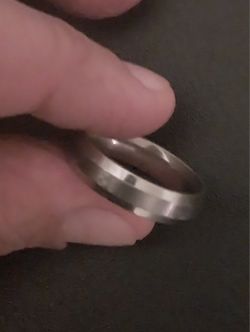Men's Titanium Ring Size 12