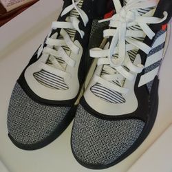 Adidas Marquee Boost Mens Basketball Shoes Black White size 12.5