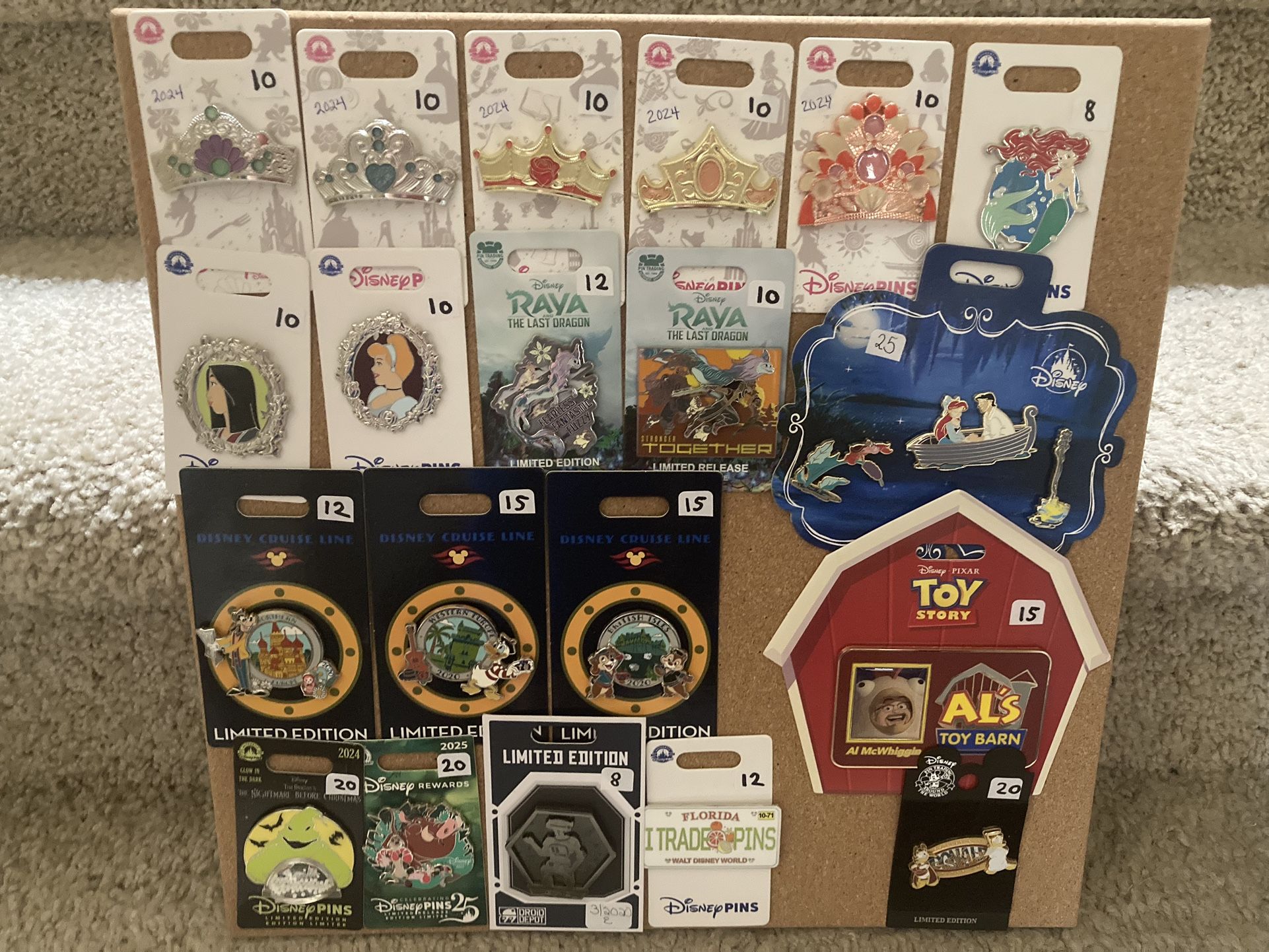 Disney Pins (Rack Pins)