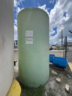 1500 gallon water tank