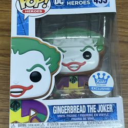 Funko POP! DC Superheroes Gingerbread the Joker 455 Shop Exclusive Vinyl Figure