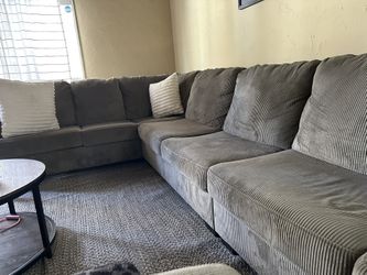 Corduroy Couch 17 1/2 Feet long