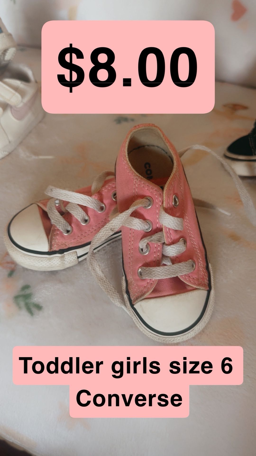 Toddler Converse Size 6