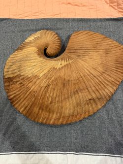 Hand-Carved Wall Scuplture