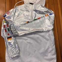 NASA Silver Windbreaker 