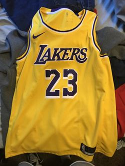 Nike Lebron Laker Jersey