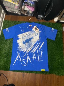 That's A Awful Lot of Cough Syrup Assali  Blue Graphic Tee Size-M-L