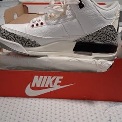 Jordan 3 White Cement 