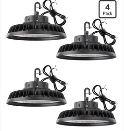 4-Pack 400w UFO LED lights