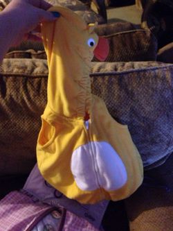 Duck costume 3-6 mon