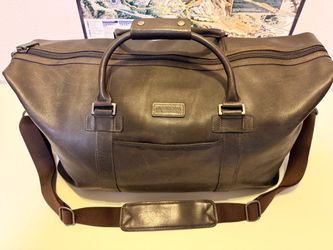 Keneth Cole leather travel bag