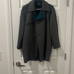 Asos grey green turquoise jacket