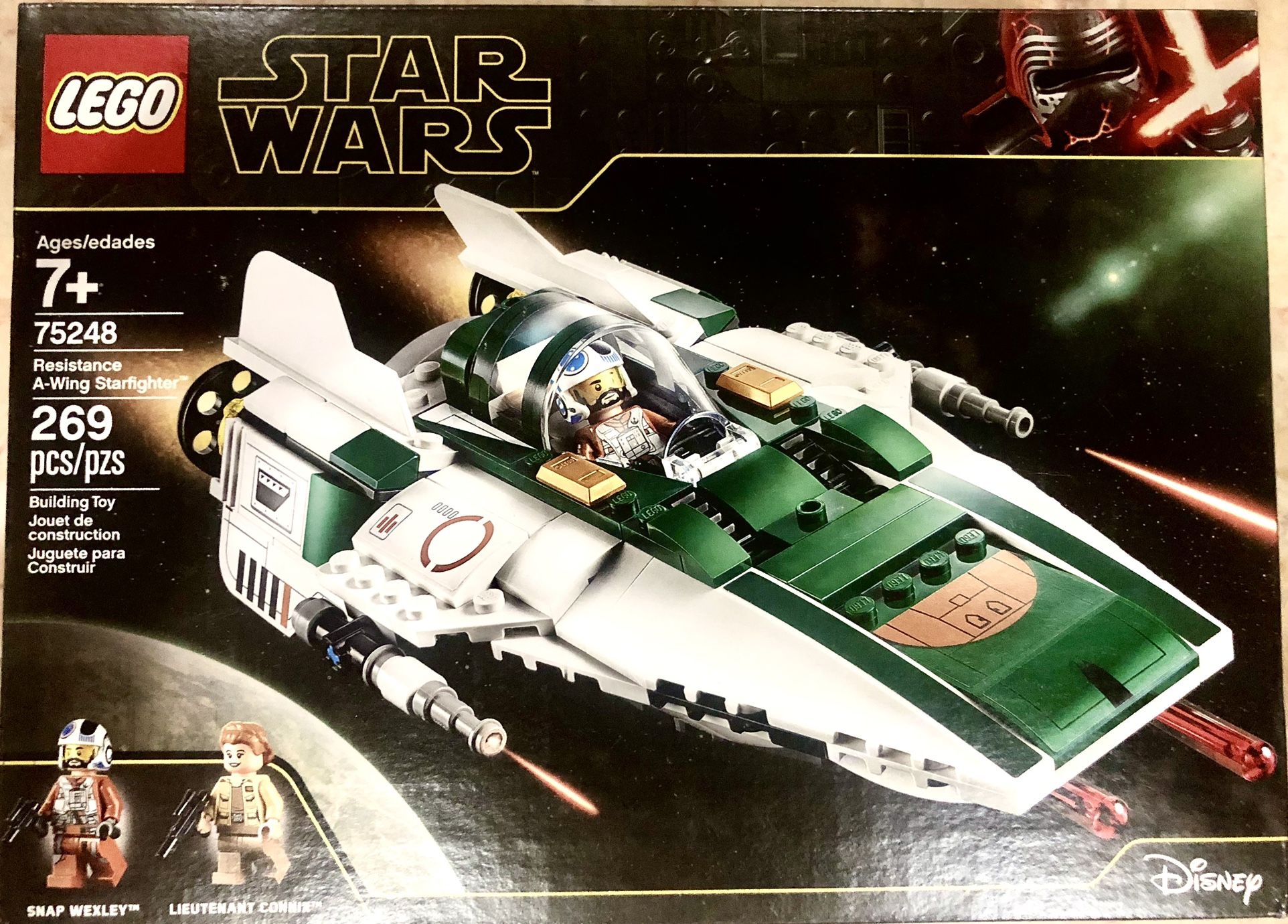 RETIRED #75248 New Lego Star Wars Resistance A Wing Starfighter