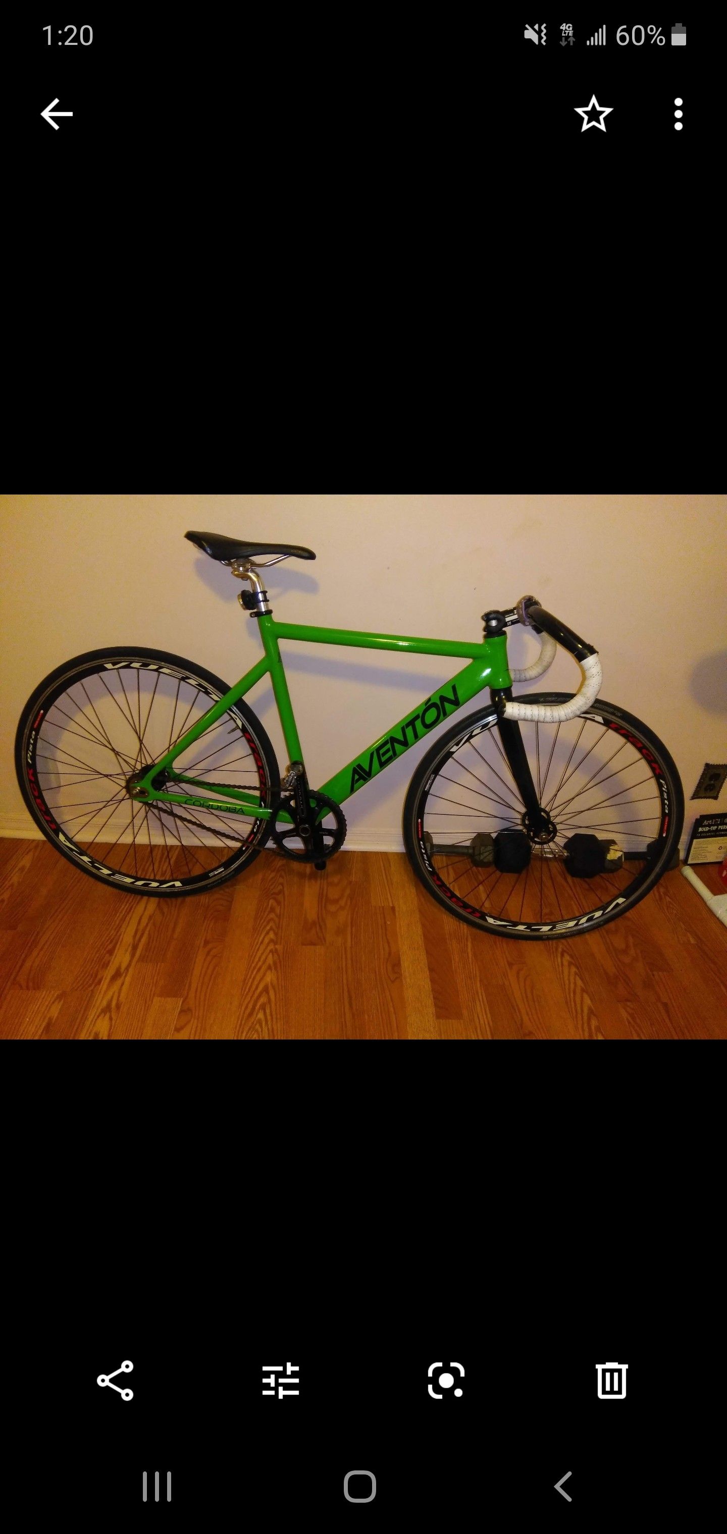 Aventon fixed gear bike 53 cm