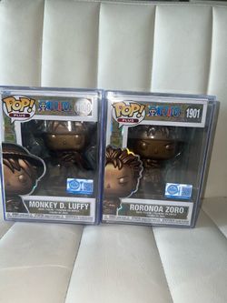 Funko pops Monkey D. Luffy & Roronoa Zoro #1900 & #1901