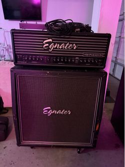 Egnater Armageddon Half Stack - Head Cab and Footswitch