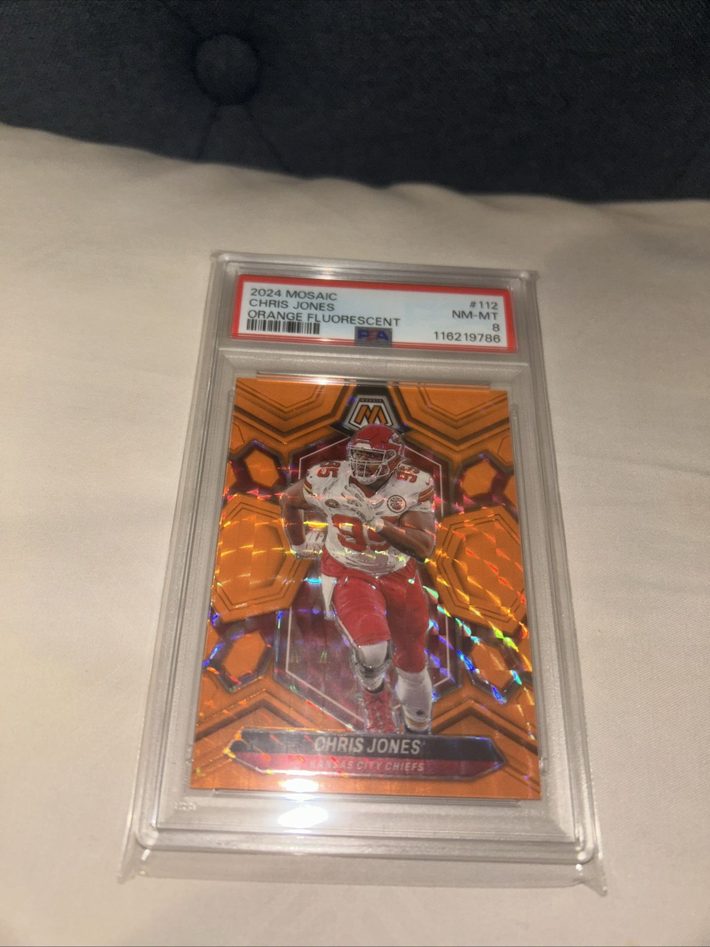 Chris Jones Psa Nr-mint