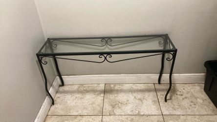 Glass table