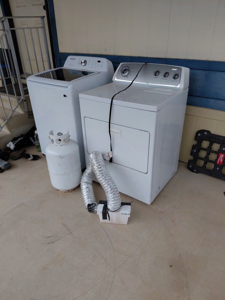 Washer and dryer