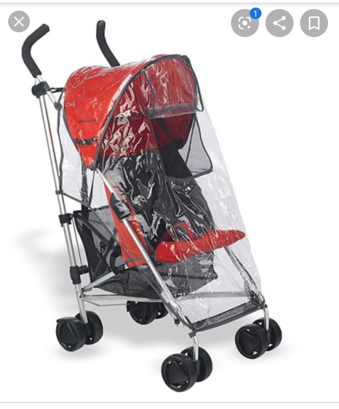 Plastic Stroller Cover