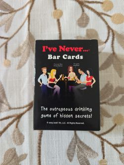 I've Never Card game