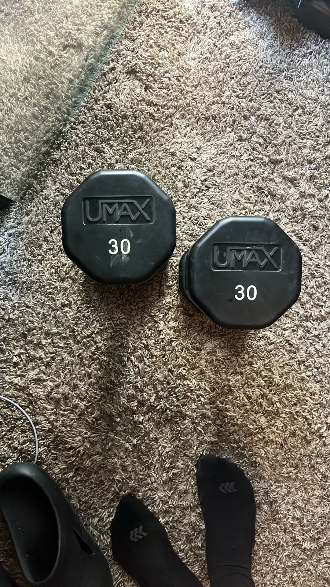 30 Pound Dumbbells
