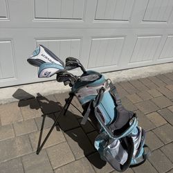 Cobra Junior Girl's Golf Complete Set Ages 5-8 with Stand Bag