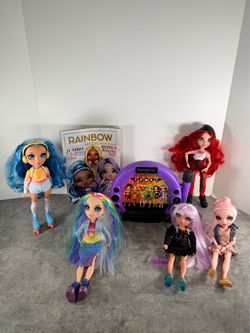 Rainbow High Doll Collection with Karaoke and Activity Book