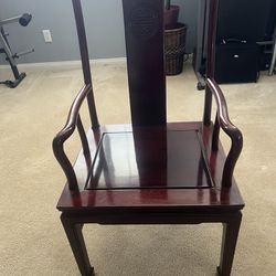 Rosewood oriental Chair