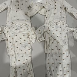 Newborn night gown sleepers