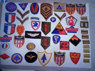 WW2 Genuine Patches