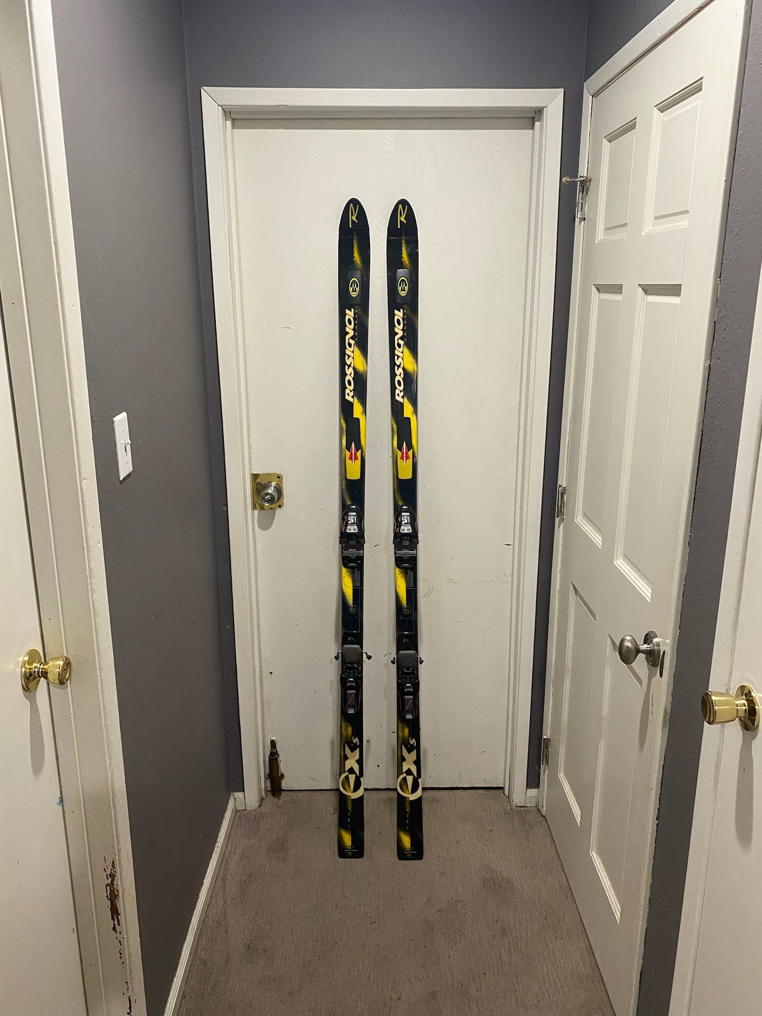 Skis with Bindings - Size 170cm