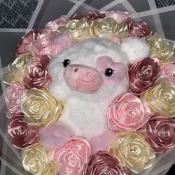 Pink Cow Bouquet 24 Roses