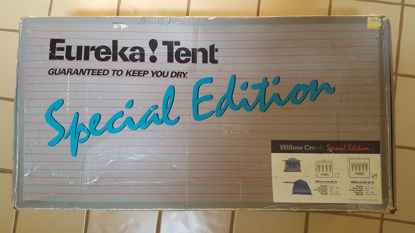 Eureka Tent with awning