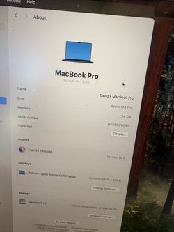Mac book pro