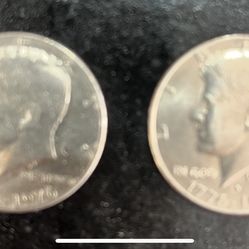 Kennedy Liberty Half Dollars