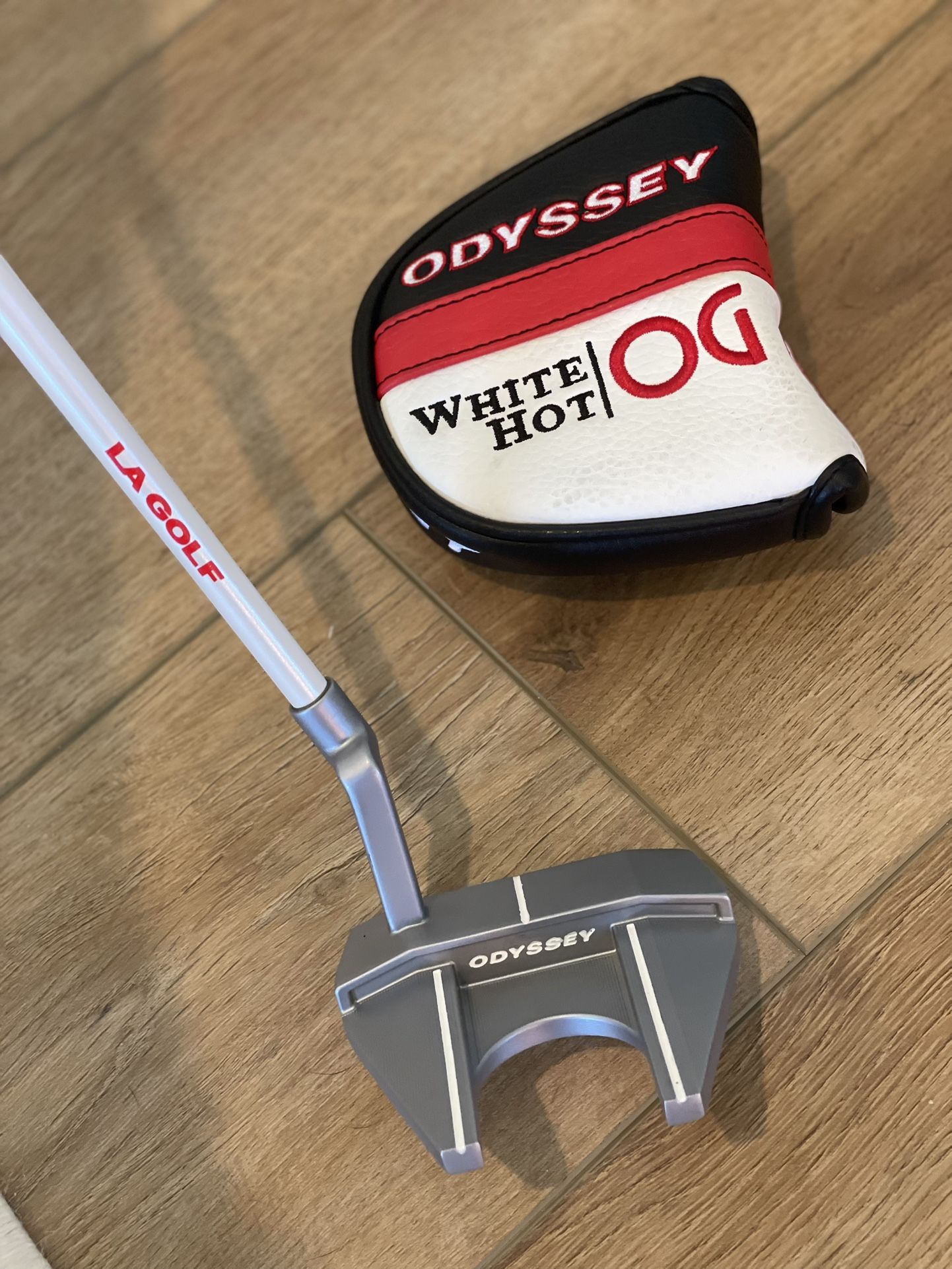 Custom Odyssey 7CH With LAGP TPZ135 Shaft White Paint fill Golf Putter