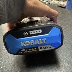 Kobalt 40V Lithium Battery / Sold As Is /$50