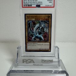 2017-18 Blue Eyes White Dragon PSA 9