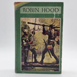 ROBIN HOOD BY RHEAD AND SCHOONOVER 1912 BLUE RIBBON BOOKS RAINBOW BINDINGS