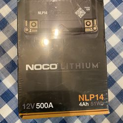 NOCO NLP14 12V 500A Lithium Powersport Battery