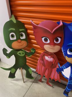 Characters Wood Props 2ft 3ft 4ft