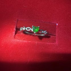 Silver Heart Ring 