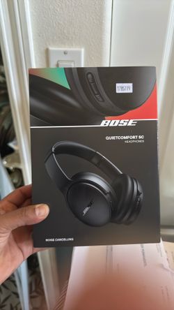 Bose quiet comfort SC headphones