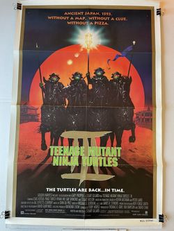 Teenage Mutant Ninja Turtles 3 Movie Poster